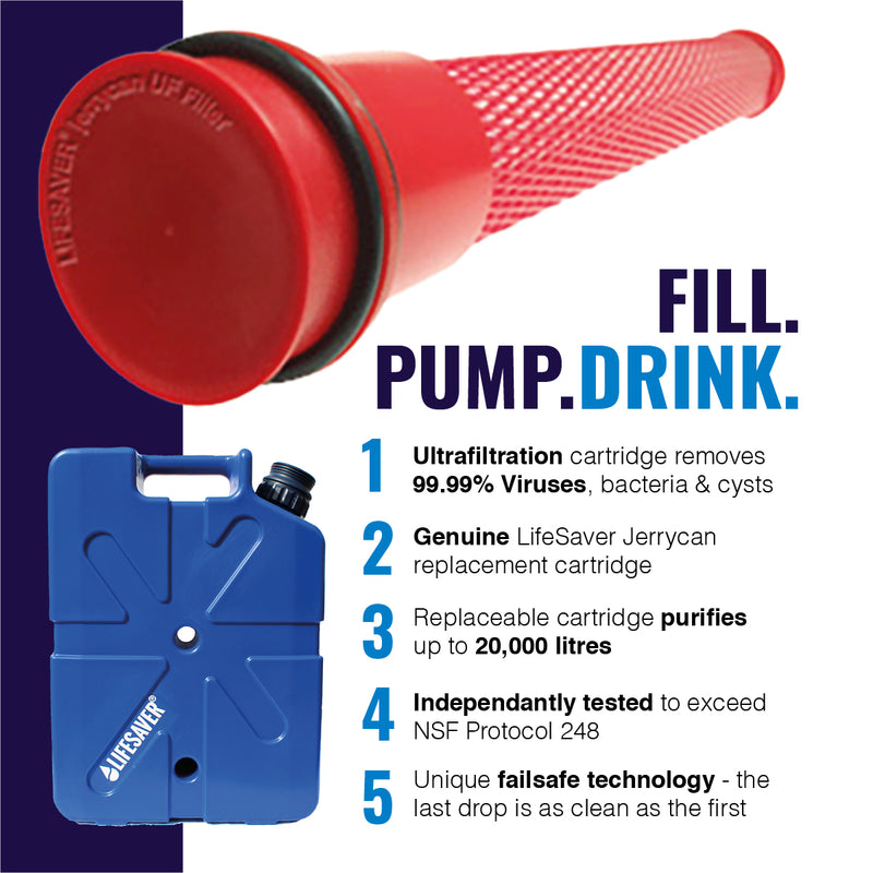 Laden Sie das Bild in Galerie -Viewer, LifeSaver Jerrycan-Ersatzkartusche