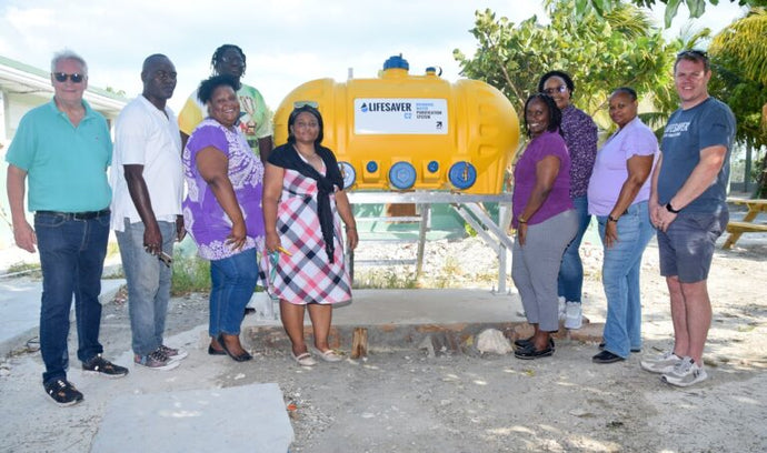 Sauberes Wasser für karibische Schulen mit der Sandals Foundation und SIP Water