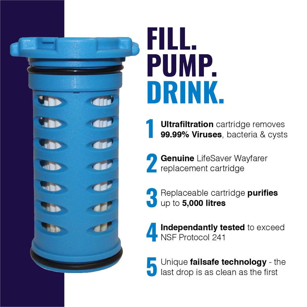 LifeSaver Wayfarer™ Ersatzkartusche