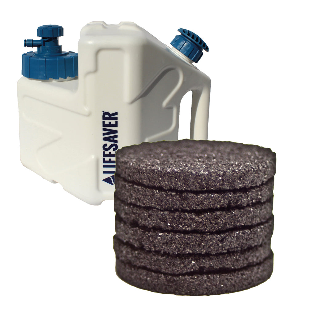 LifeSaver Cube Aktivkohlefilter (6er-Pack)