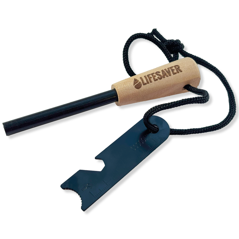 Laden Sie das Bild in Galerie -Viewer, LifeSaver Fire Starter on a white background
