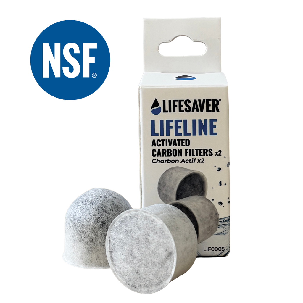 LifeSaver Lifeline Aktivkohlefilter 2er-Pack