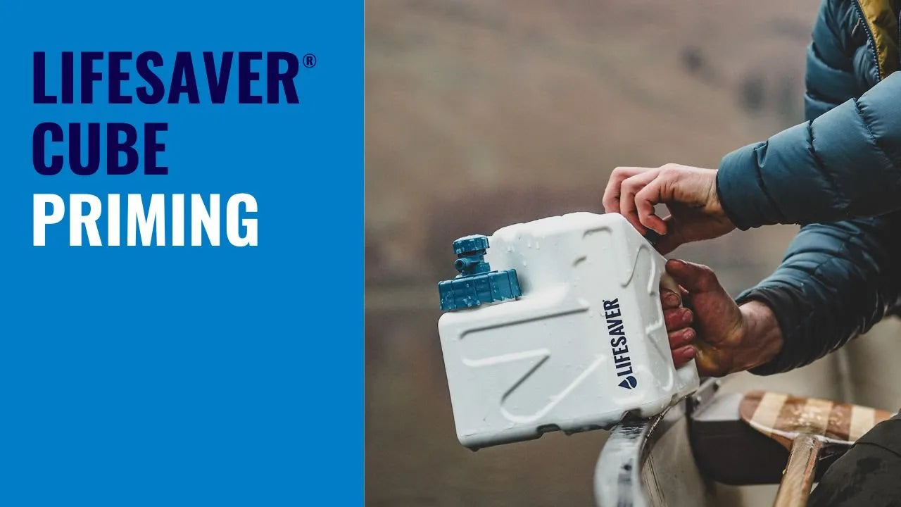 How to prime your LifeSaver Cube